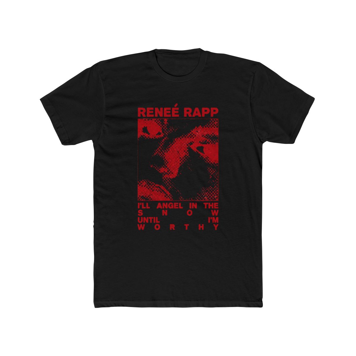 Renee Rapp Close-Up Portrait Boyfriend Fit Girls T Shirt | Reneé Rapp - alternate angle 3, merchandise