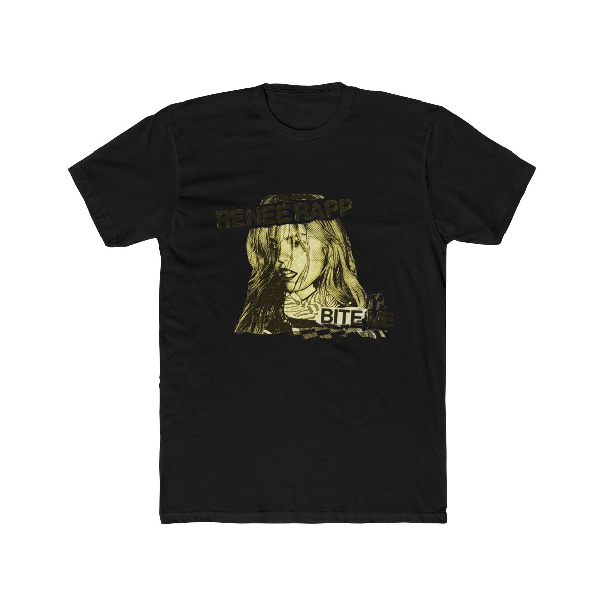 YELLOW BITE ME BABY TEE | Reneé Rapp - alternate angle 2, merchandise
