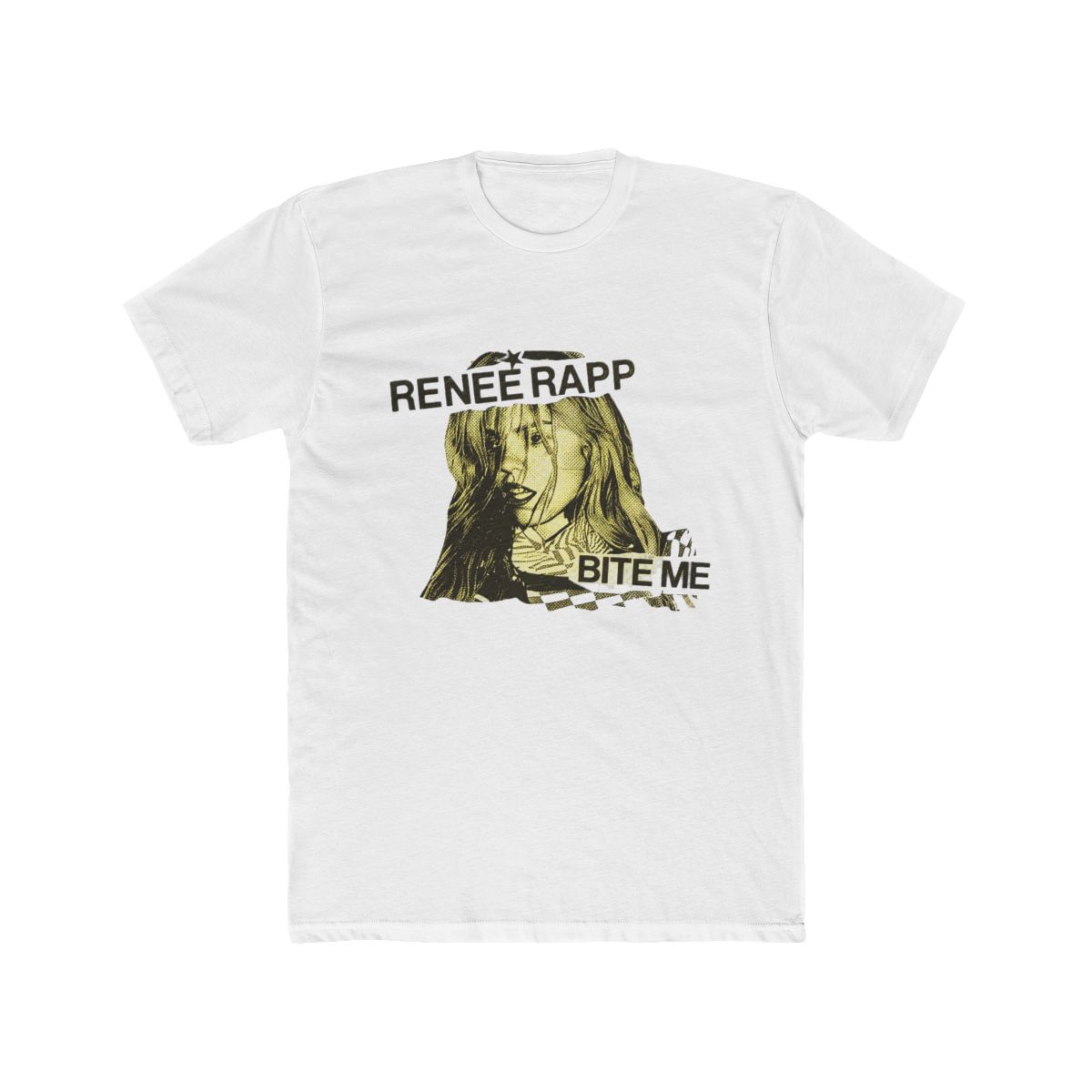 YELLOW BITE ME BABY TEE | Reneé Rapp - Official T-Shirts merchandise